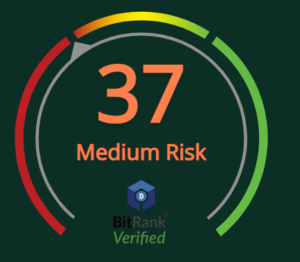 BitRank Verified Risk Score