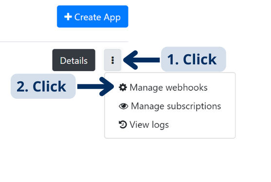 Manage XRPL webhooks