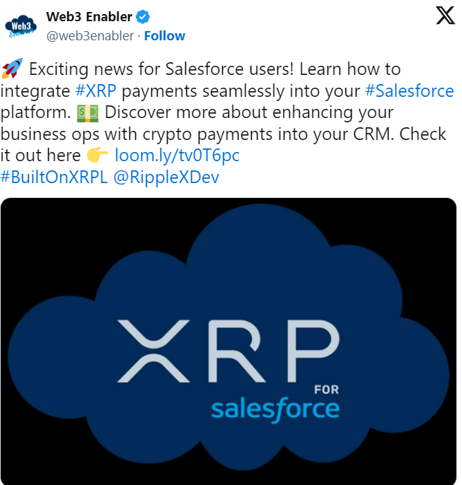 XRP Salesforce Media Highlights