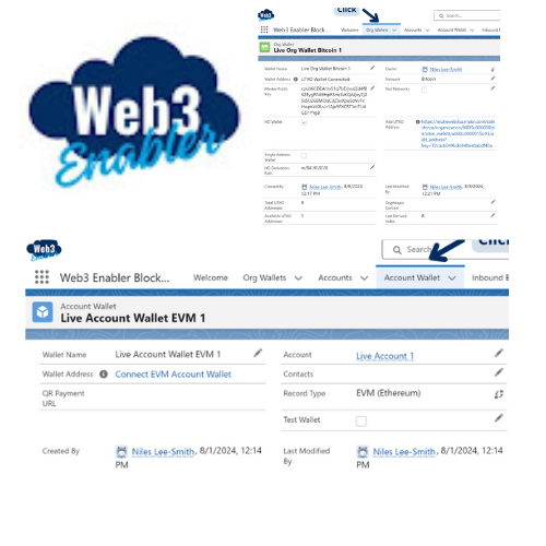 Web3 Wallets for Salesforce