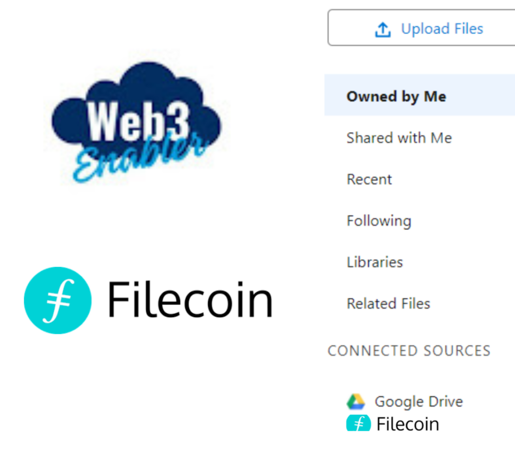 business data on Filecoin