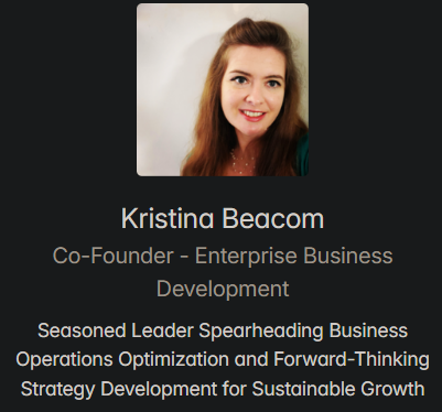 Kristina Beacom - Enterprise Business Development Expert