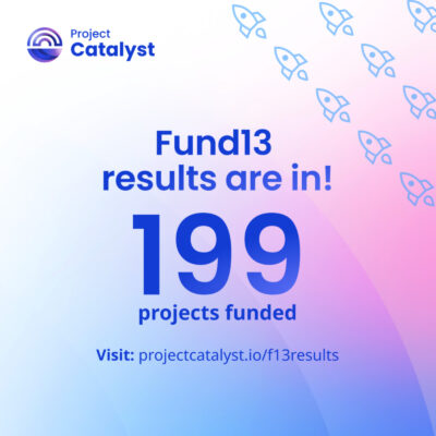 Catalyst Fund13 funded 199 projects!