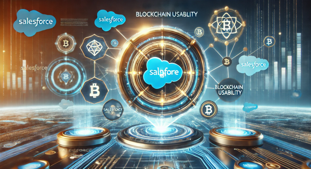 Salesforce for blockchain usability