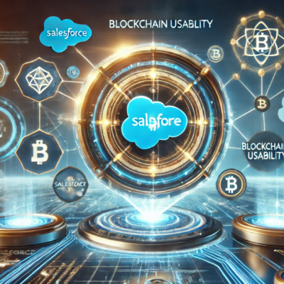 Salesforce for blockchain usability