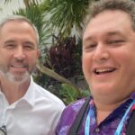 Brad Garlinghouse, Ripple CEO, and Alex Hochberger, Web3 Enabler CEO
