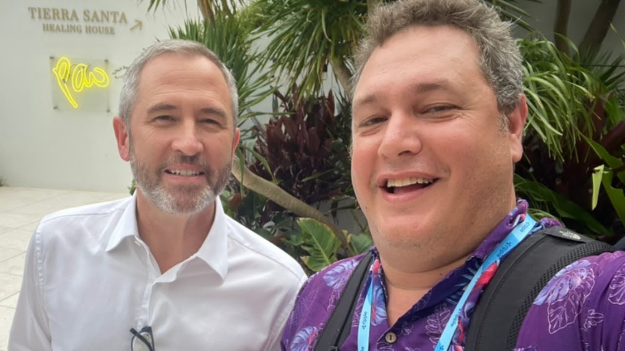 Brad Garlinghouse, Ripple CEO, and Alex Hochberger, Web3 Enabler CEO