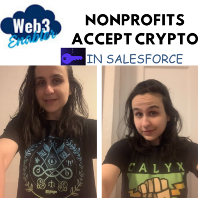 crypto in Salesforce for nonprofits