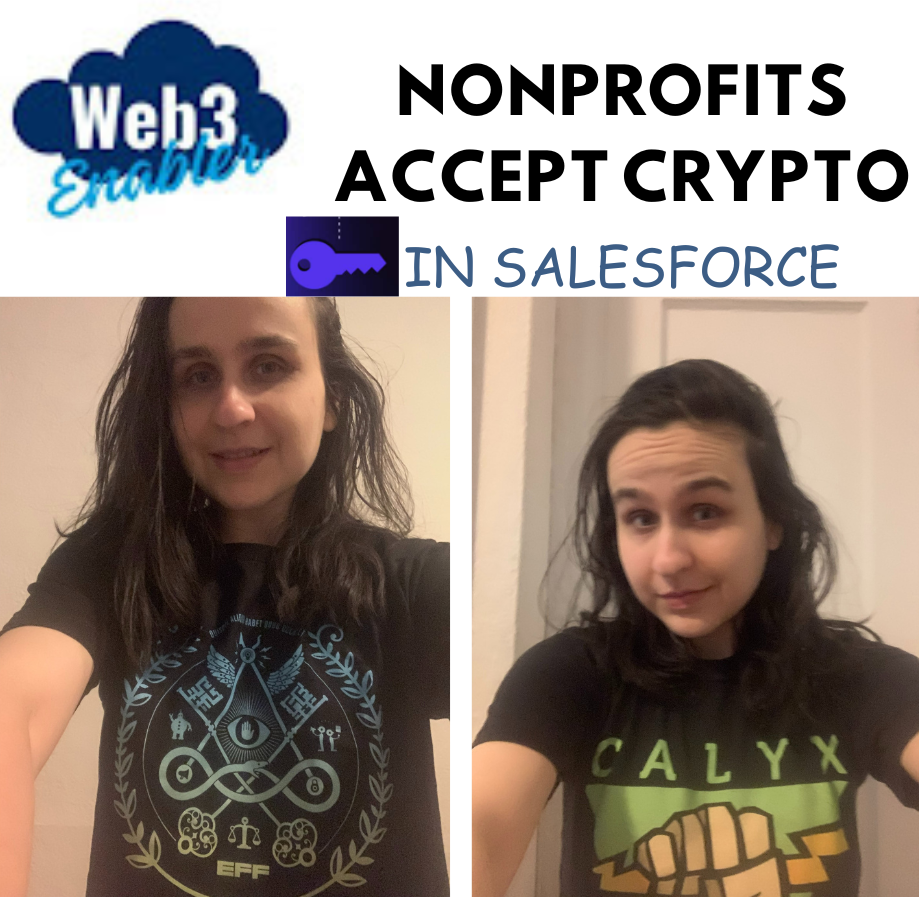 crypto in Salesforce for nonprofits