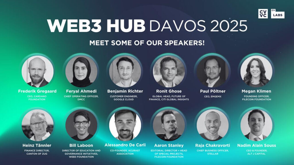 Web3 Hub Davos 2025 Speakers