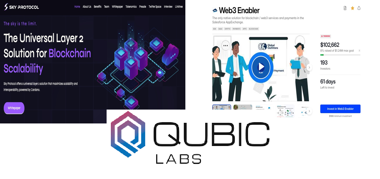 QUBIC Labs awards R&D Grand, Sky protocol management team at Olapa testing Blockchain Payments