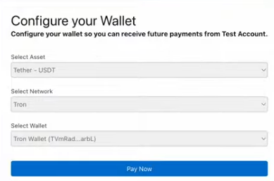 web3 payable request in Salesforce