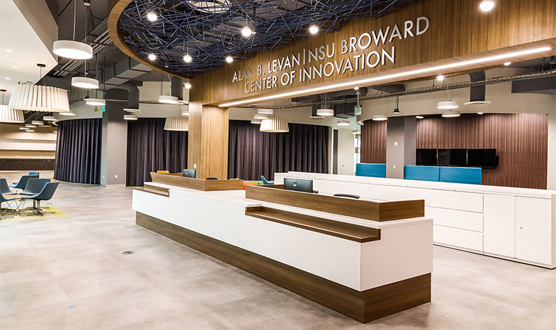 Levan Center at NSU Front Desk