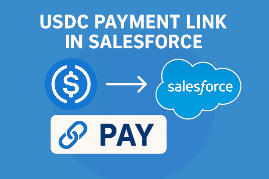 USDC payment link in Salesforce