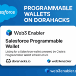 Salesforce programmable wallets on Dorahacks