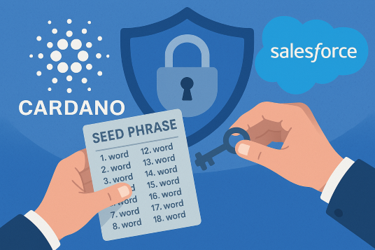 secure Cardano Salesforce seed phrase