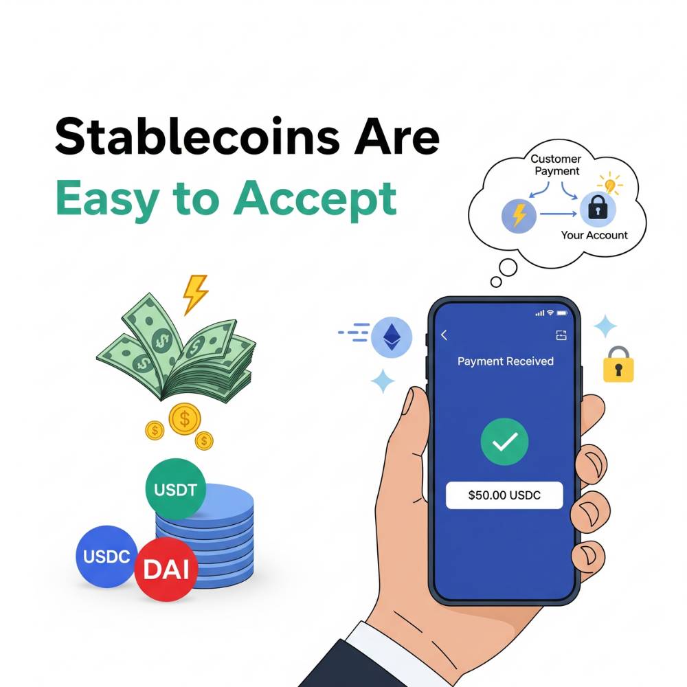Stablecoins Are Easy to Accept