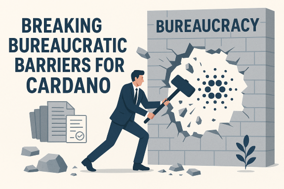breaking bureaucratic barriers for Cardano