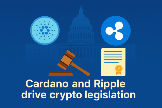 Cardano and Ripple drive crypto legislation