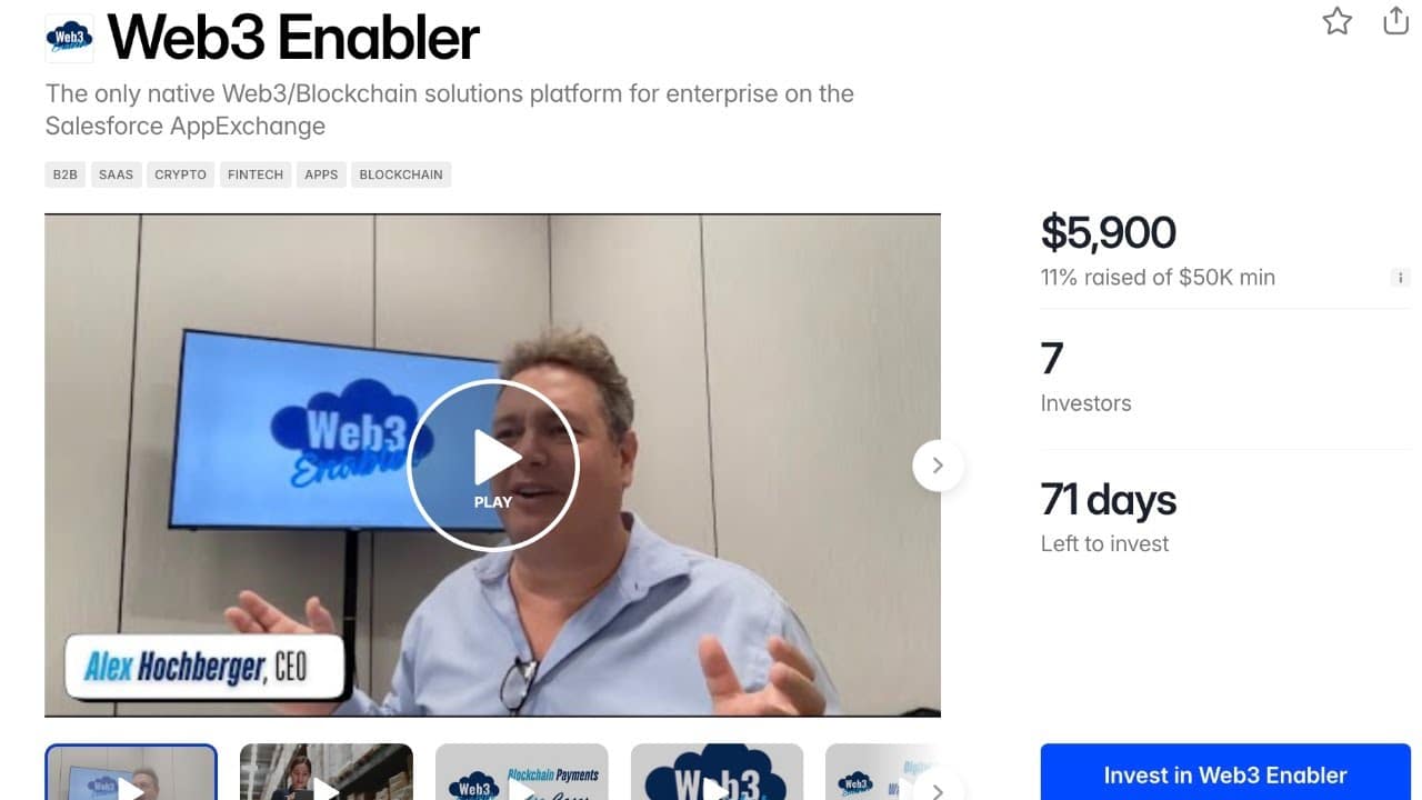 Web3 Enabler: invest — Web3 Enabler: Invest in Blockchain Innovation