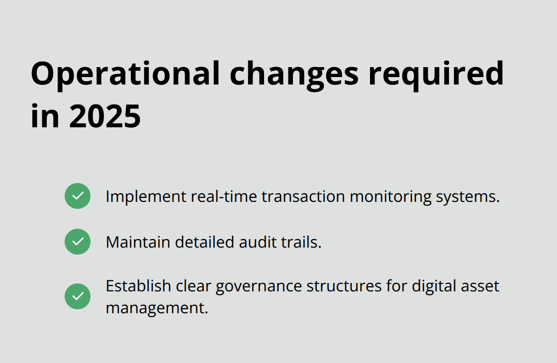 Key operational changes blockchain companies must implement for compliance in 2025 - Blockchain compliance
