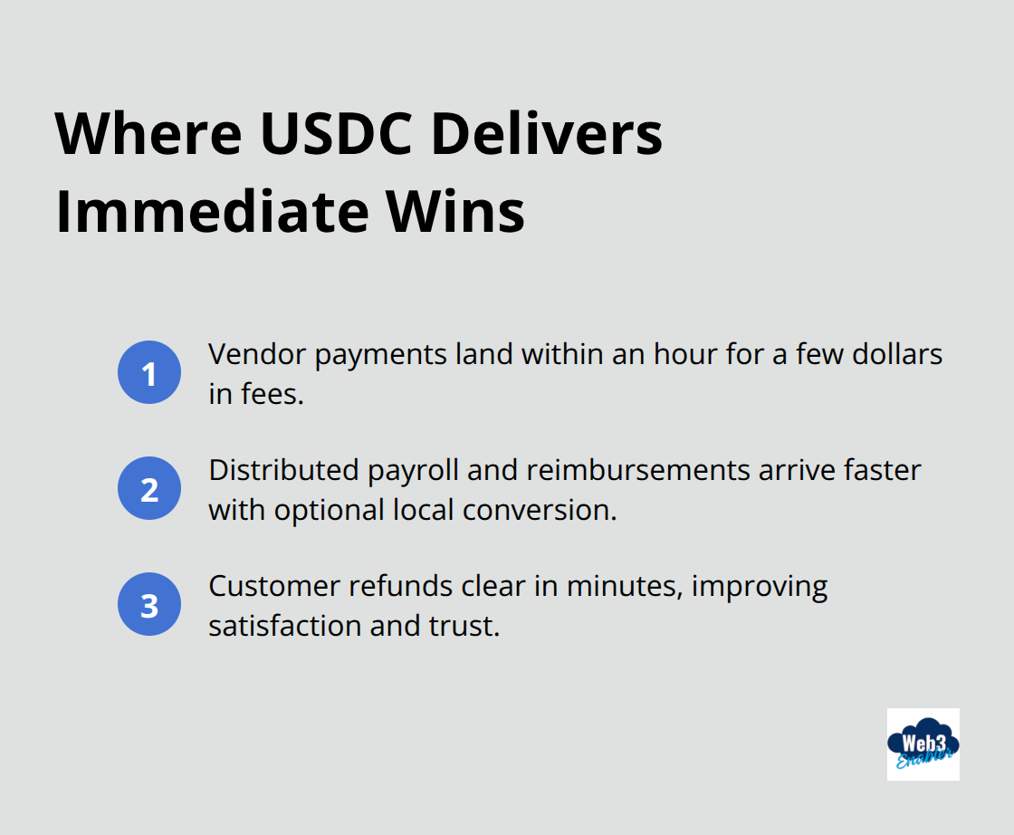 Top real-world applications where USDC provides fast, tangible benefits